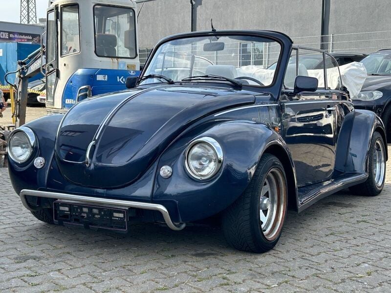 Blau Gebraucht 1973 VW Käfer Cabrio | 6.850 € - Bild 1/4