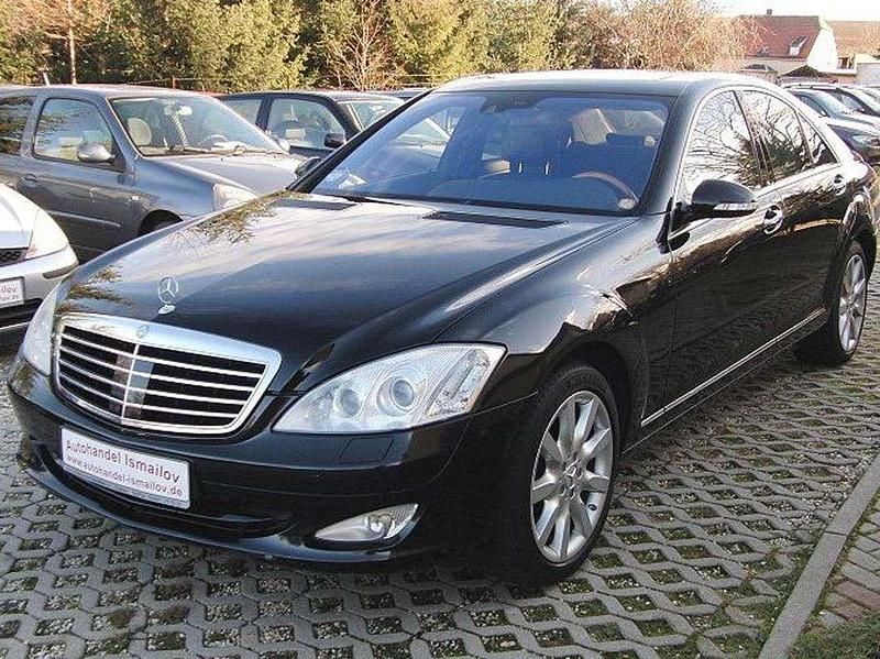 Schwarz Gebraucht 2007 Mercedes S500 Limousine | 10.900 € (Etwas zu teuer) - Bild 1/4