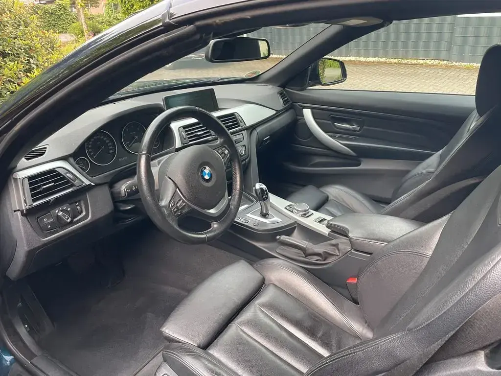 Gebraucht BMW 420 Shadowline 184 PS (135 kW) 2014 Blau Cabrio