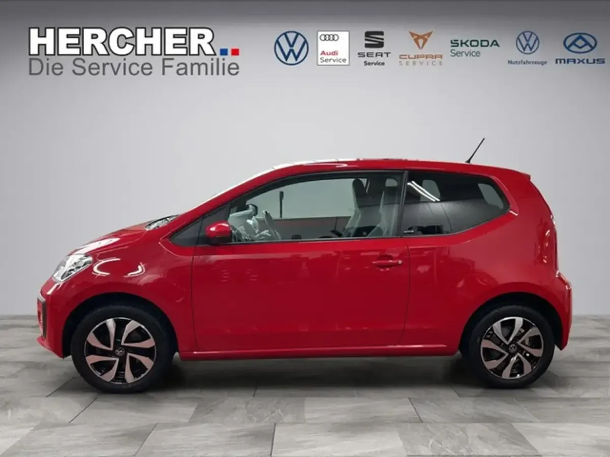 Gebraucht VW up! Active 65 PS (47 kW) 2022 Rot Kleinwagen