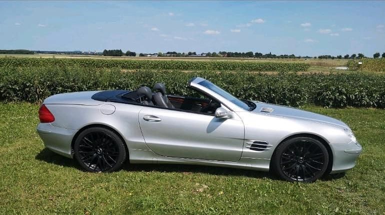 Gebraucht Mercedes SL350 245 PS (180 kW) 2004 Silber Cabrio