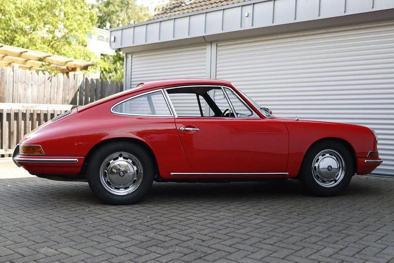 Brugt Porsche 911 131 HK (96 kW) 1965 Rød Coupe