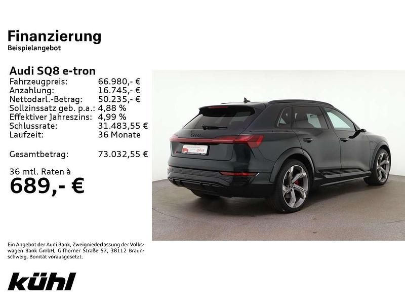 Gebraucht Audi SQ8 e-tron Ambiente 369 kW (503 PS) 2024 Individuallackierungen audi exclusive SUV