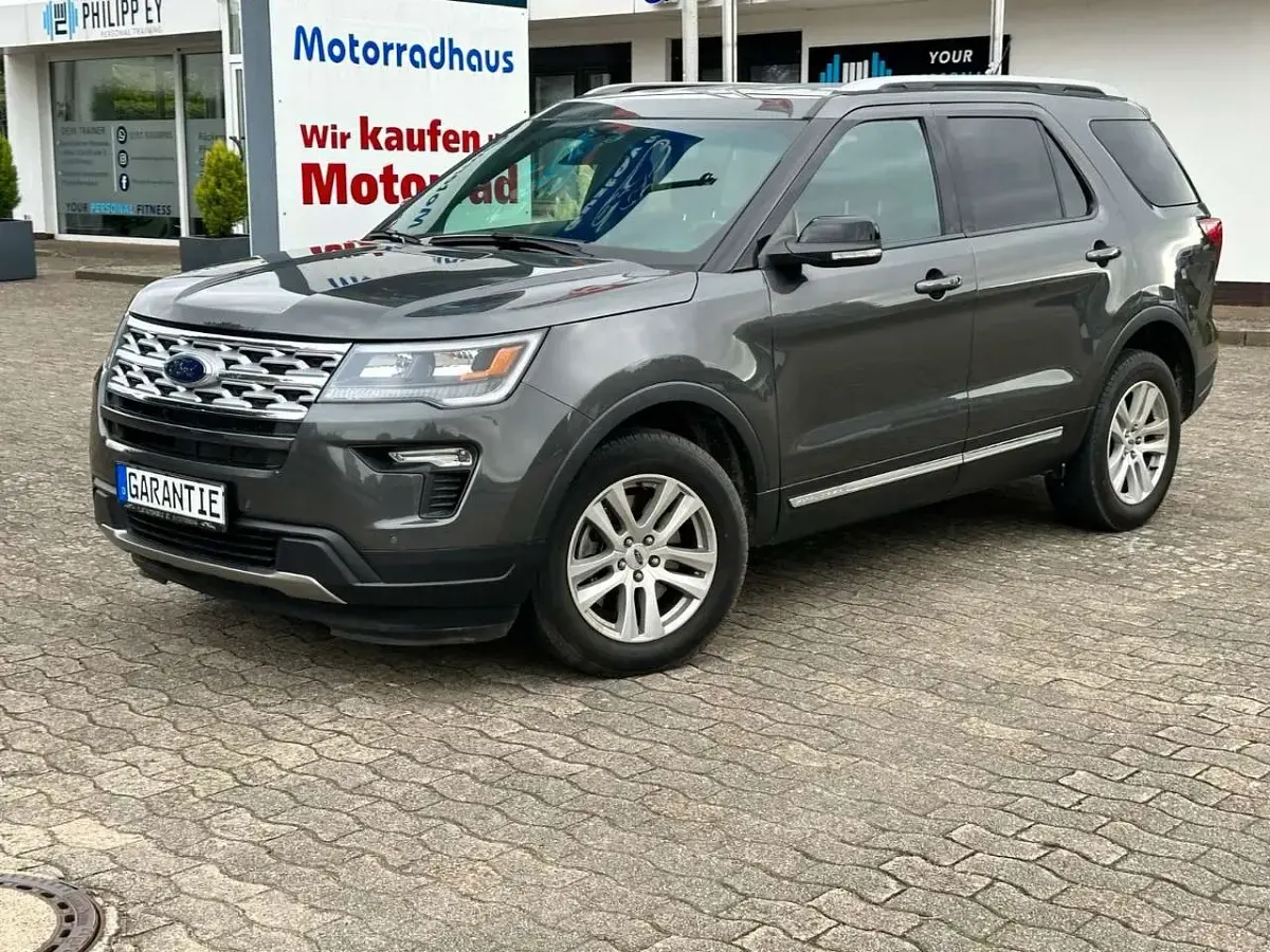 Używany Ford Explorer XLT 294 KM (216 kW) 2018 Szary SUV