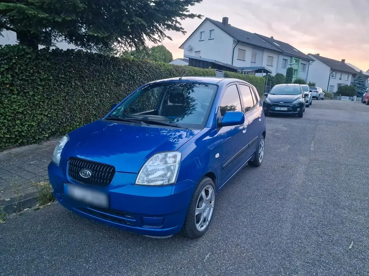 Gebraucht Kia Picanto 2006 Blau Kleinwagen