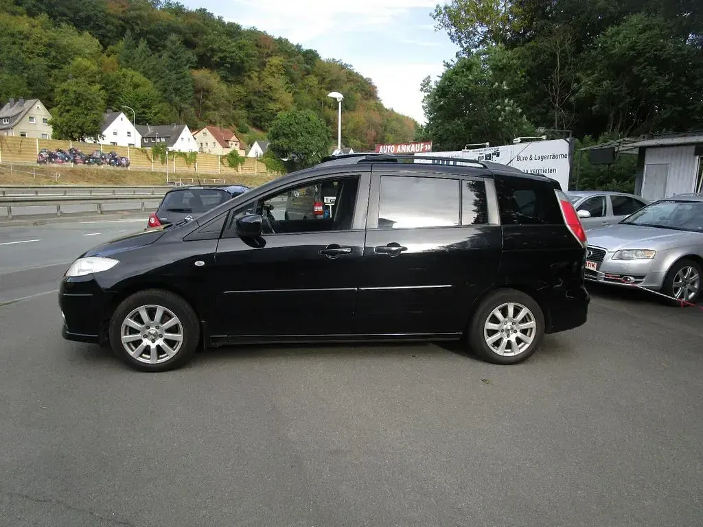 Gebraucht Mazda 5 116 PS (85 kW) 2009 Schwarz Van / Kleinbus