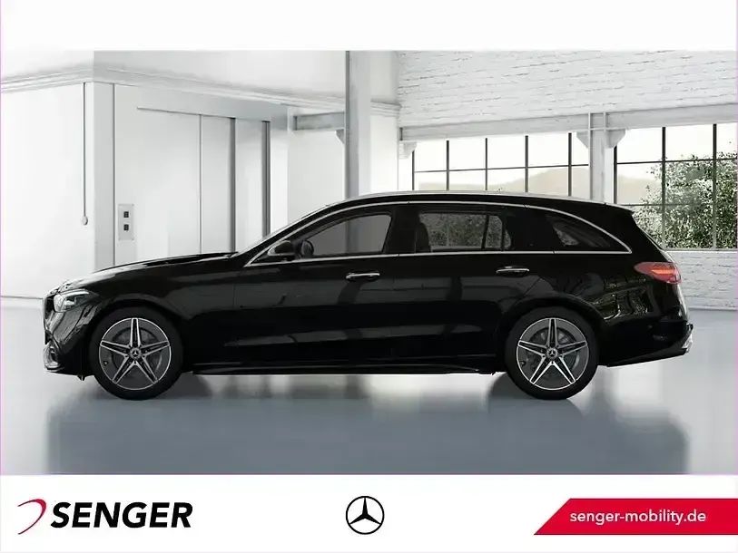 Gebraucht Mercedes C300 Premium 258 PS (189 kW) 2025 Lack obsidianschwarz met Kombi