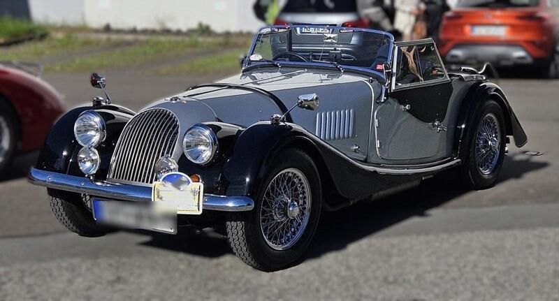 Silber Gebraucht 1969 Morgan 4/4 Cabrio | 38.000 € - Bild 1/4