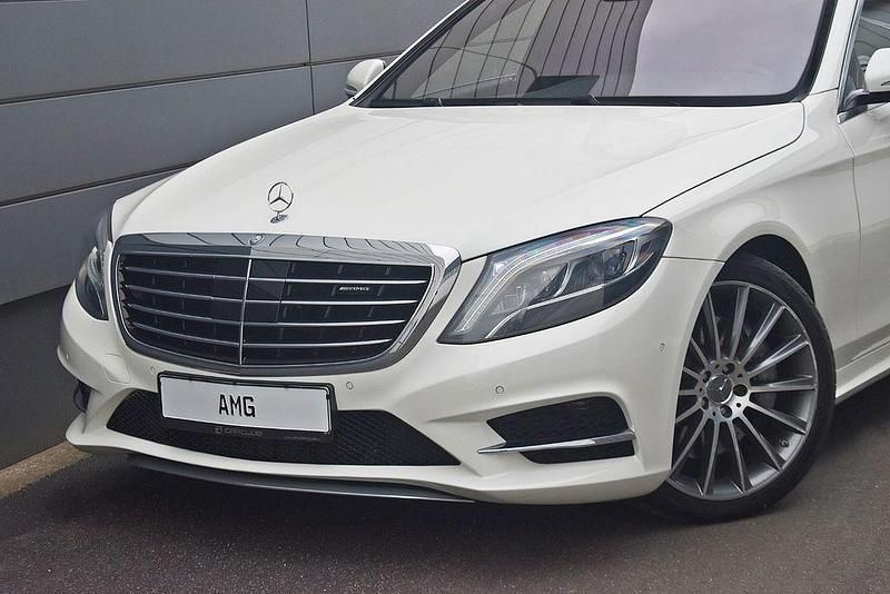 Diamantweiß Gebraucht 2014 Mercedes S500 AMG Limousine | 46.991 € (Etwas zu teuer) - Bild 1/4