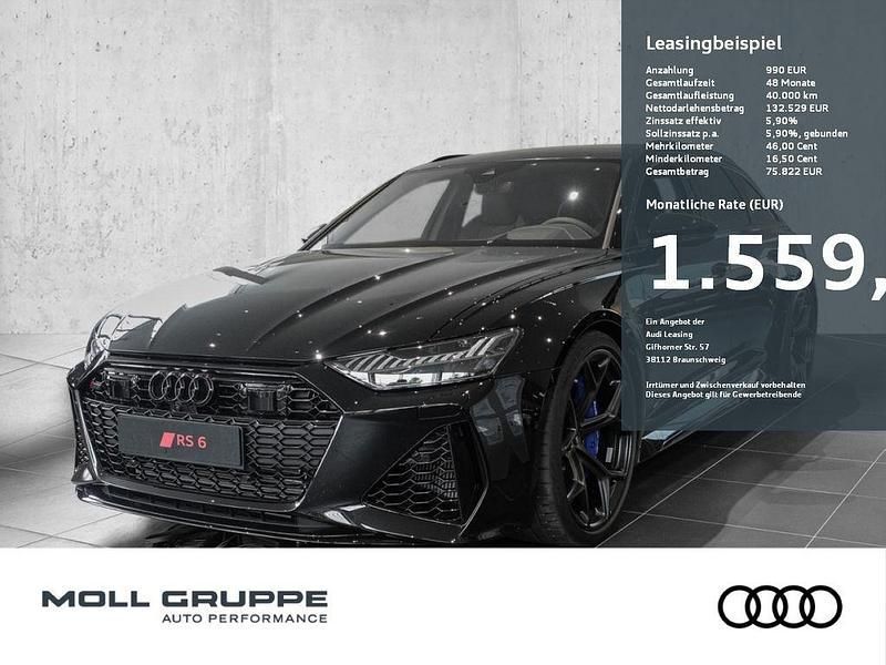Schwarz Neu 2025 Audi RS6 Performance Kombi | 155.990 € (Guter Preis) - Bild 1/3