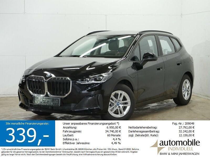 Schwarz uni Gebraucht 2024 BMW 225 Active Tourer Van / Kleinbus | 33.340 € (Superpreis) - Bild 1/4