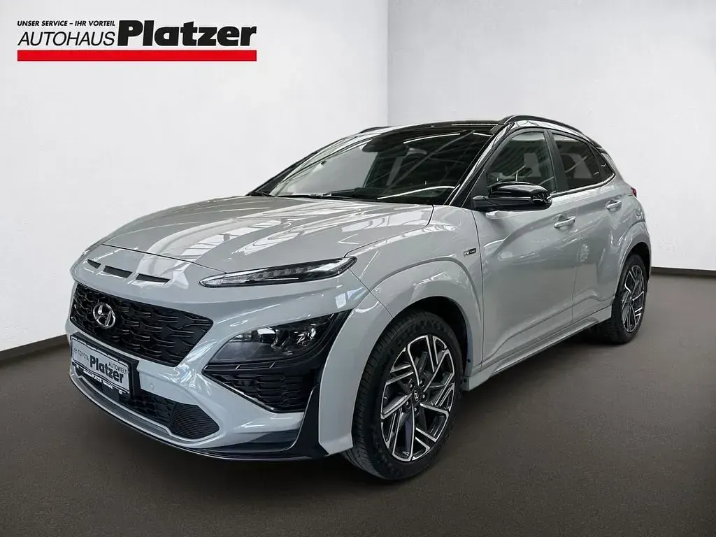Gebraucht Hyundai Kona N Line 120 PS (88 kW) 2022 Grau SUV