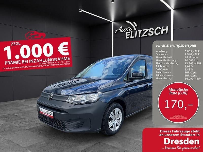 Starlight blue metallic Gebraucht 2021 VW Caddy Van / Kleinbus | 19.350 € (Guter Preis) - Bild 1/3