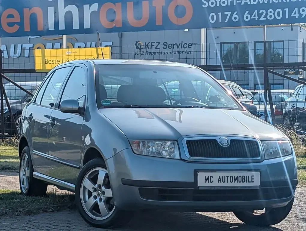 Gebraucht Skoda Fabia Comfort 75 PS (55 kW) 2004 Grau (metallic) Kleinwagen