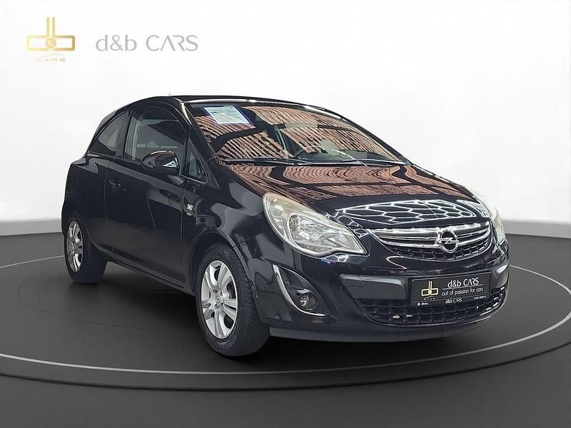 Gebraucht Opel Corsa Satellite 69 PS (50 kW) 2011 Schwarz Kleinwagen