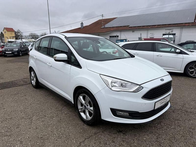 Gebraucht Ford C-MAX Titanium 101 PS (74 kW) 2019 Weiß Van / Kleinbus