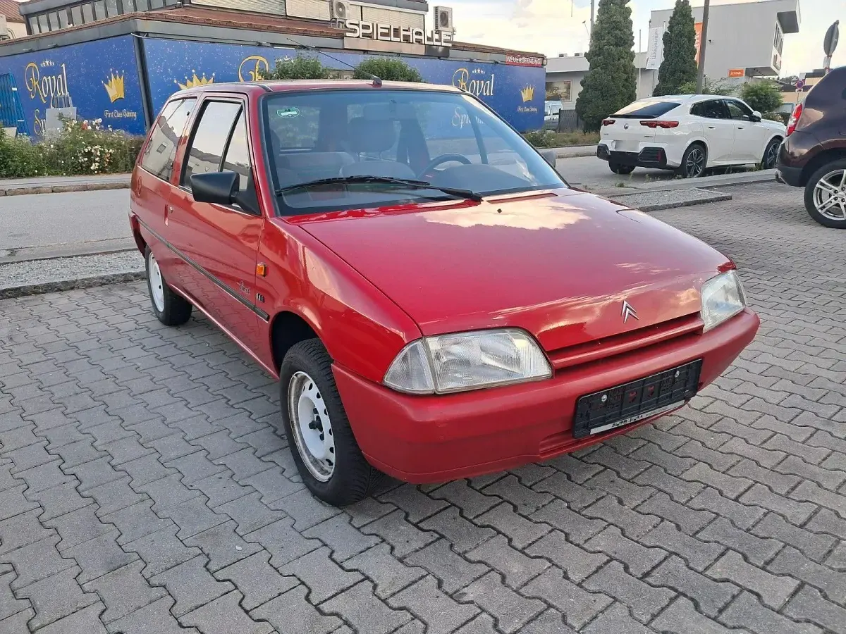 Gebraucht Citroën AX 60 PS (44 kW) 1994 Rot Kleinwagen