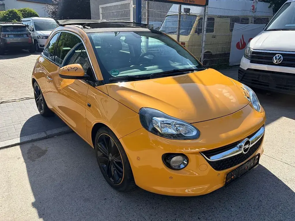 Gebraucht Opel Adam Open Air 87 PS (63 kW) 2017 Orange Kleinwagen