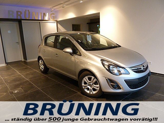 Gebraucht Opel Corsa 86 PS (63 kW) 2014 Silber metallic Kleinwagen