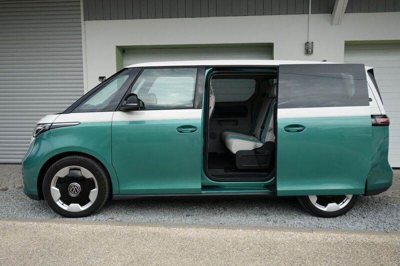 Gebraucht VW ID. Buzz 150 kW (204 PS) 2023 Grün Van / Kleinbus