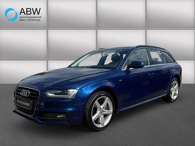 Blau Gebraucht 2014 Audi A4 Ambition Kombi | 17.999 € (Fairer Preis) - Bild 1/4