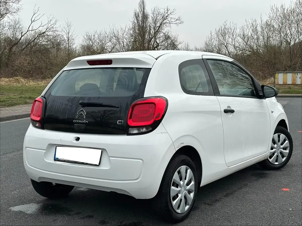 Gebraucht Citroën C1 72 PS (52 kW) 2012 Weiß Kleinwagen