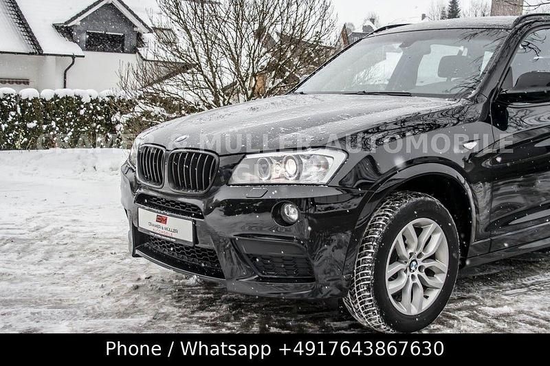 Gebraucht BMW X3 M Sport 184 PS (135 kW) 2012 Schwarz SUV
