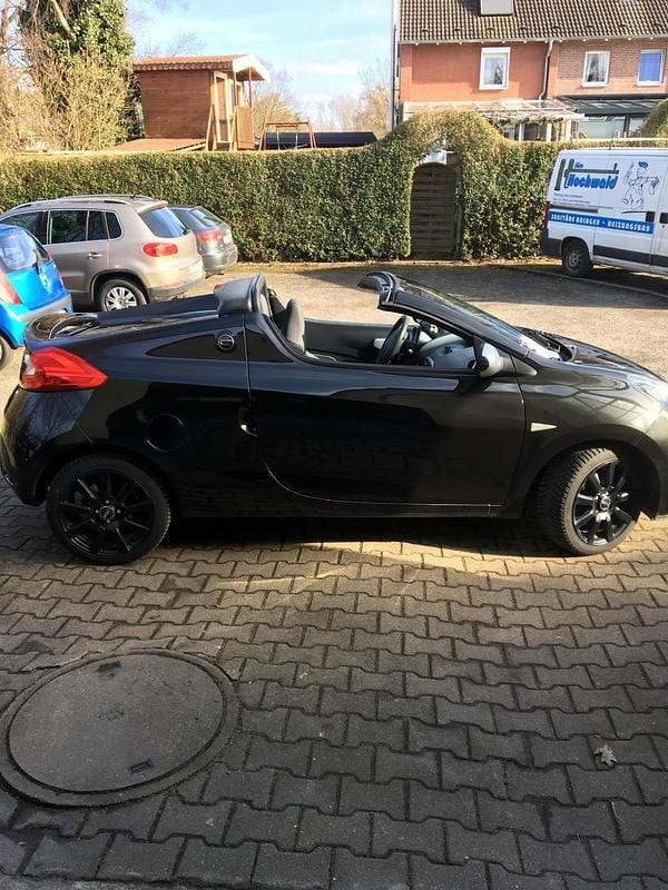 Gebraucht Renault Wind 101 PS (74 kW) 2011 Schwarz Cabrio