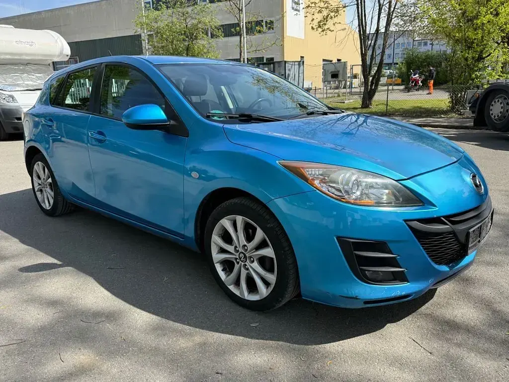 Gebraucht Mazda 3 Active Plus 105 PS (77 kW) 2011 Blau Limousine