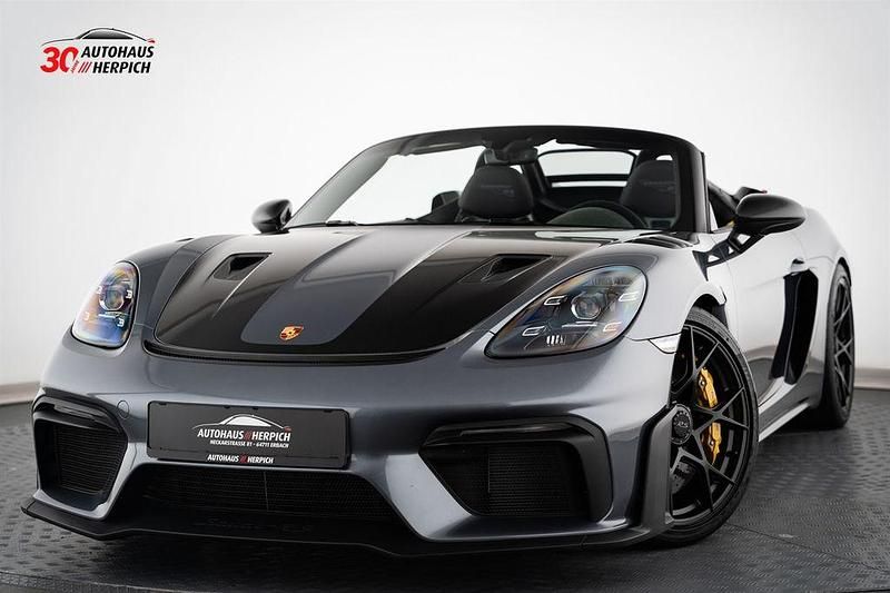 Grau Gebraucht 2023 Porsche Boxster Spyder Cabrio | 159.718 € (Fairer Preis) - Bild 1/4