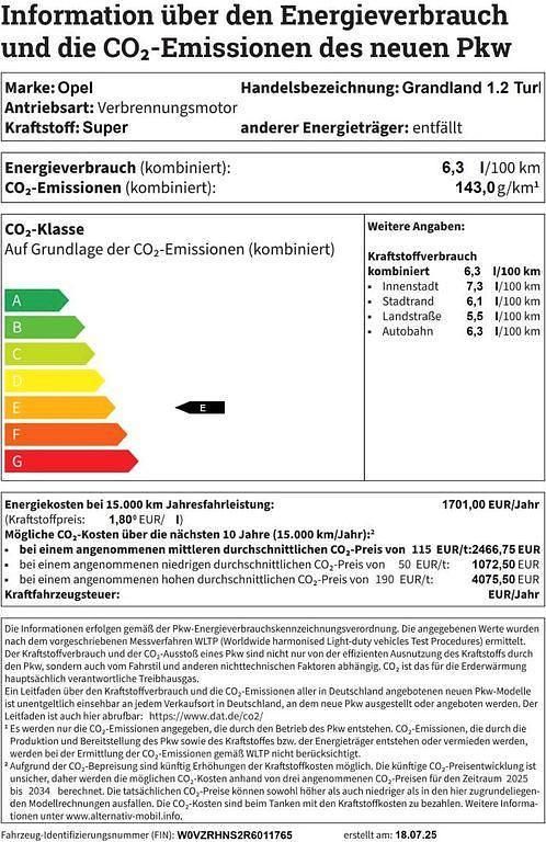 Rot Gebraucht 2024 Opel Grandland X GS Line SUV | 22.990 € (Fairer Preis) - Bild 1/1