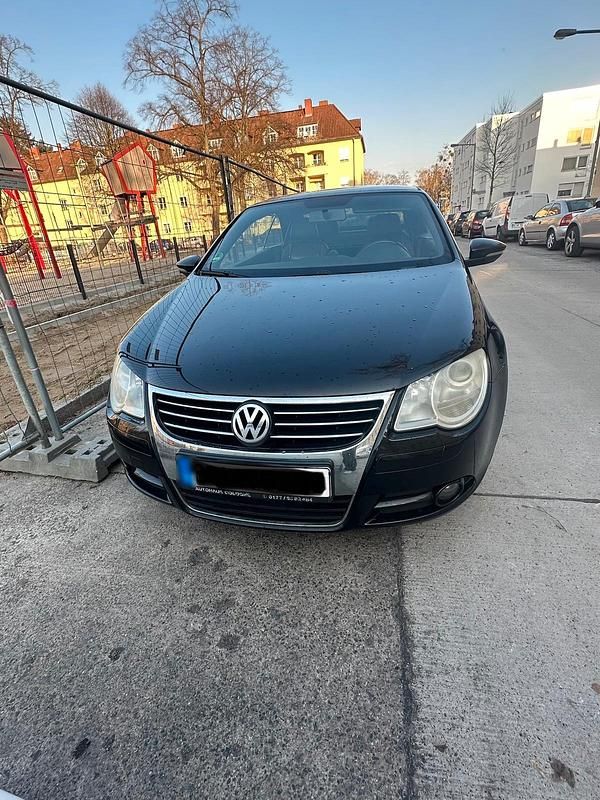 Gebraucht VW Eos 140 PS (102 kW) 2008 Schwarz Cabrio