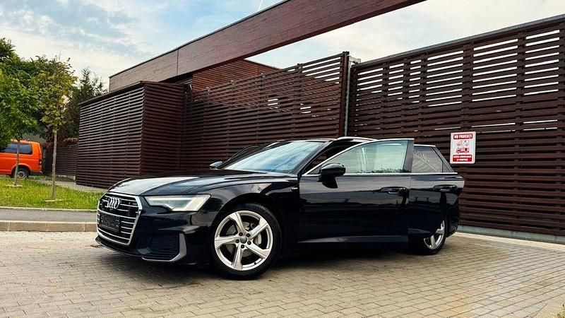 Schwarz Gebraucht 2020 Audi A6 S-Line Kombi | 26.990 € (Teuer) - Bild 1/4