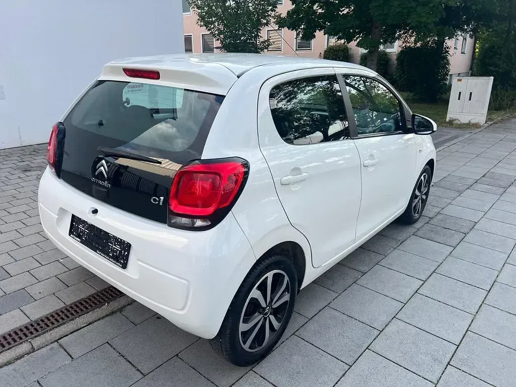 Gebraucht Citroën C1 Feel 69 PS (50 kW) 2015 Weiß Kleinwagen