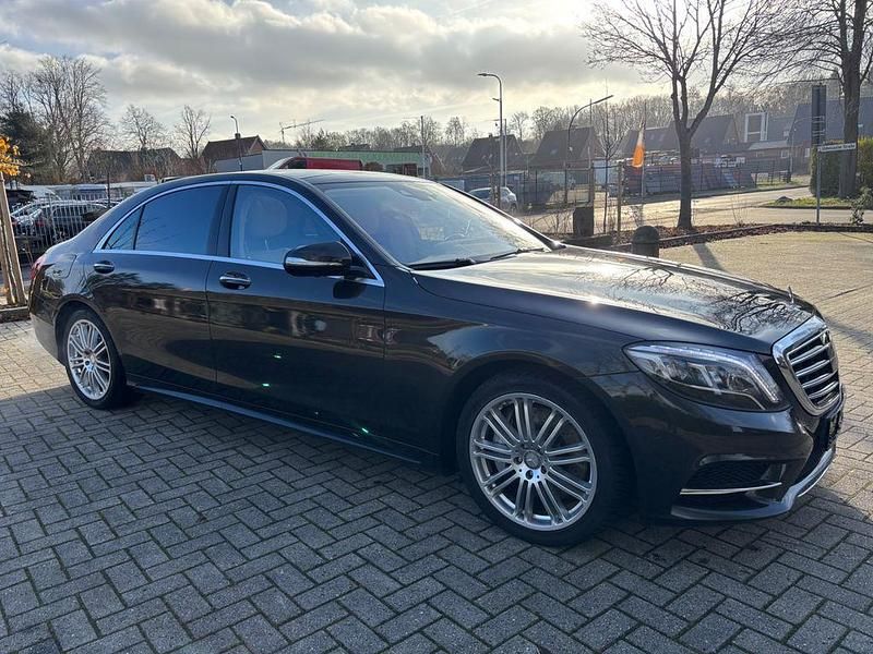 Braun Gebraucht 2014 Mercedes S500 Limousine | 23.900 € (Fairer Preis) - Bild 1/4