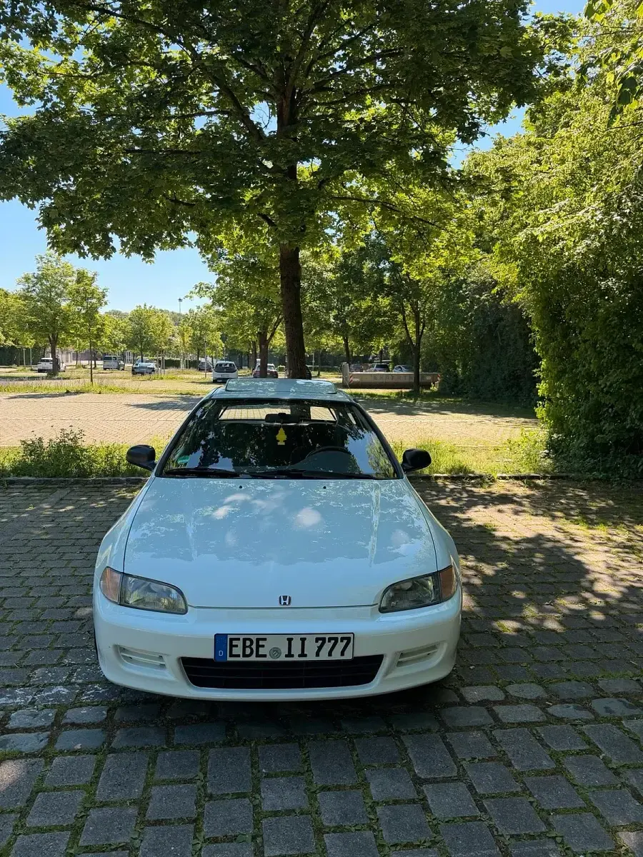 Gebraucht Honda Civic 90 PS (66 kW) 1994 Weiß Kleinwagen