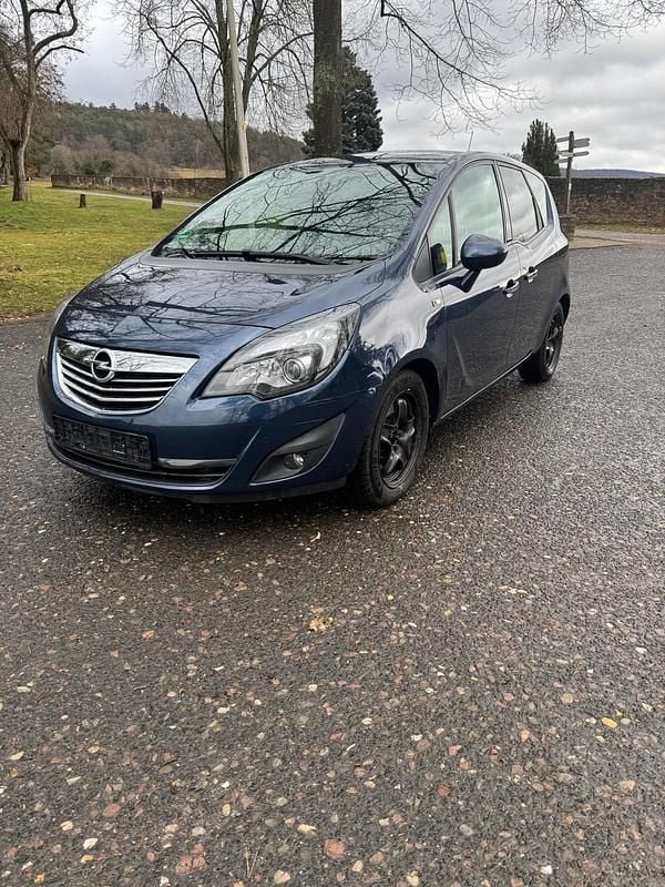 Gebraucht Opel Meriva 101 PS (74 kW) 2011 Blau Van / Kleinbus