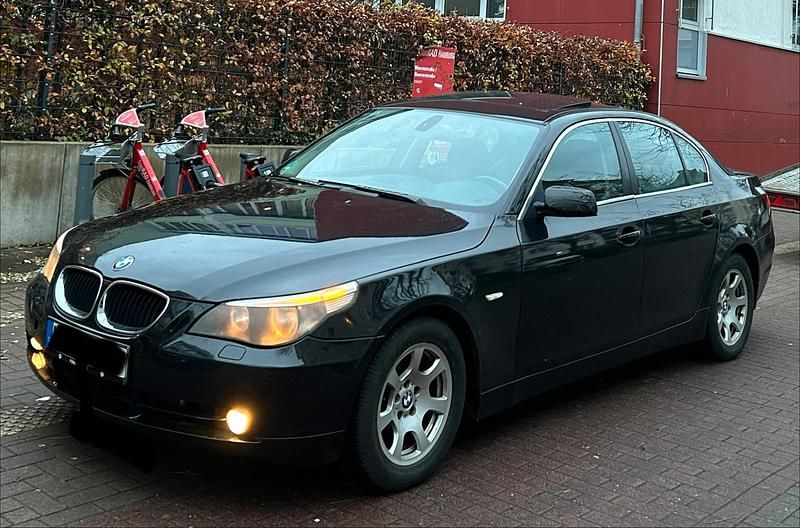 Schwarz Gebraucht 2005 BMW 525 Limousine | 3.700 € (Superpreis) - Bild 1/4
