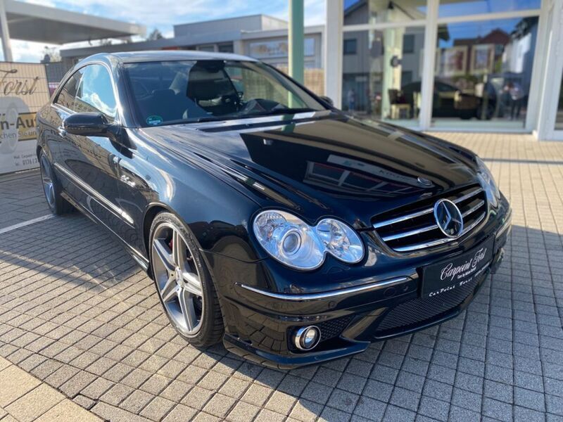 Schwarz Gebraucht 2006 Mercedes CLK63 AMG AMG Coupé | 29.990 € - Bild 1/4