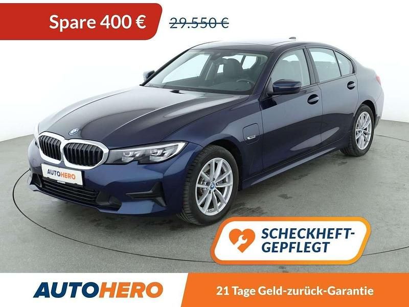 Tansanitblau Gebraucht 2022 BMW 320e Advantage Limousine | 29.150 € (Fairer Preis) - Bild 1/3