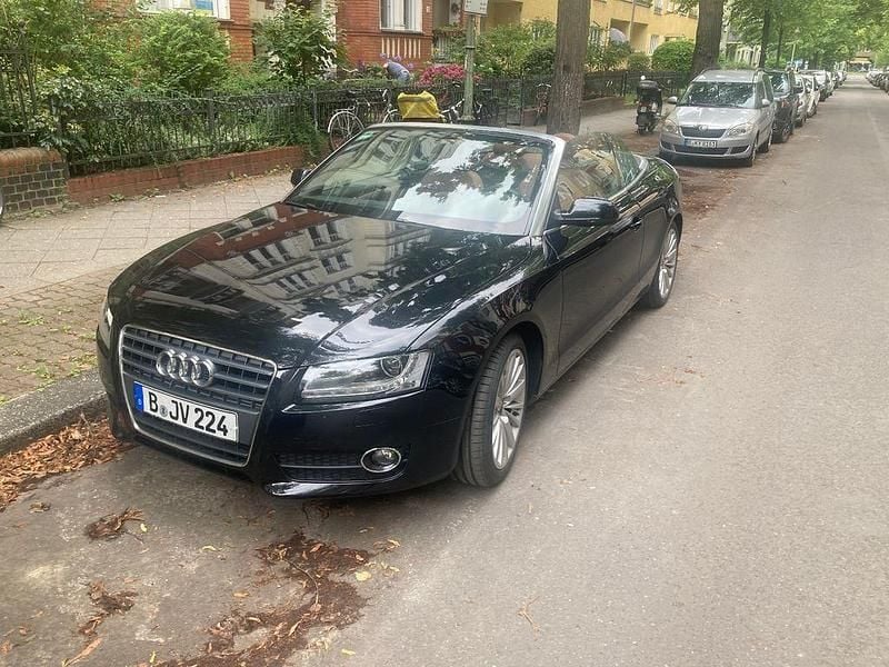 Schwarz Gebraucht 2010 Audi A5 Cabriolet Sport Cabrio | 14.400 € (Teuer) - Bild 1/4