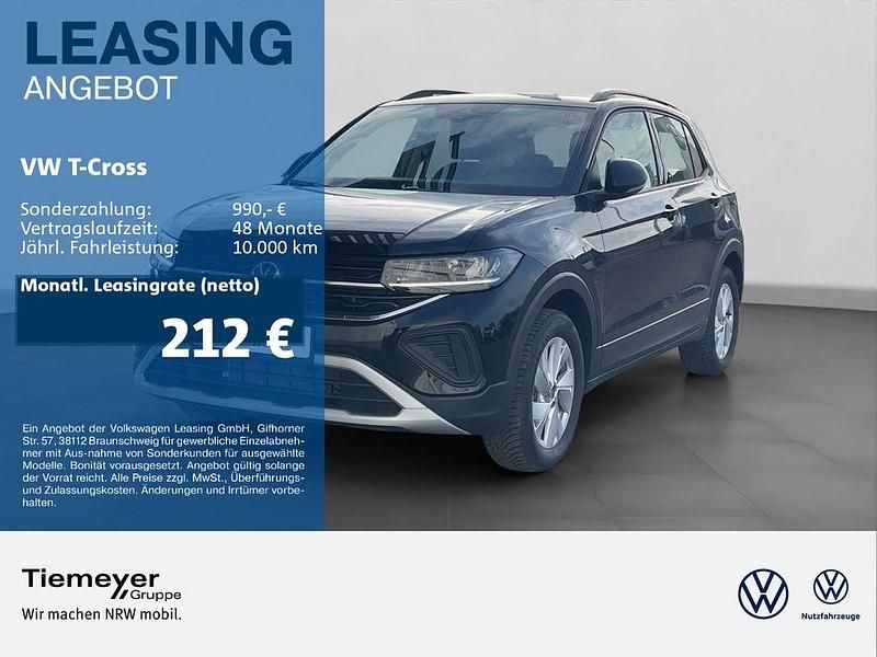 Schwarz Neu 2025 VW T-Cross Life SUV | 25.480 € (Fairer Preis) - Bild 1/4
