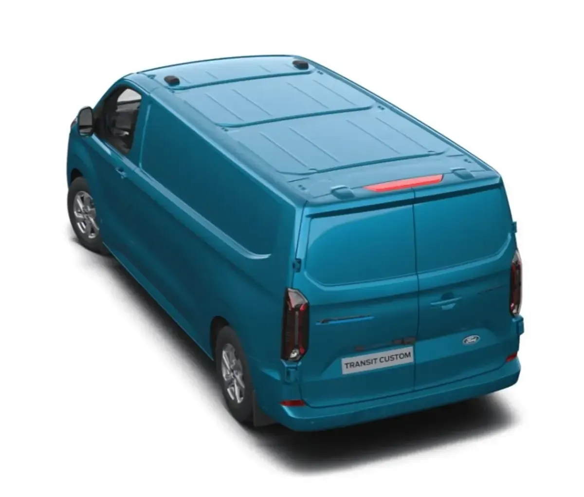 Neu Ford E-Transit Limited 160 kW (218 PS) 2026 Digital aqua blue metallic Van