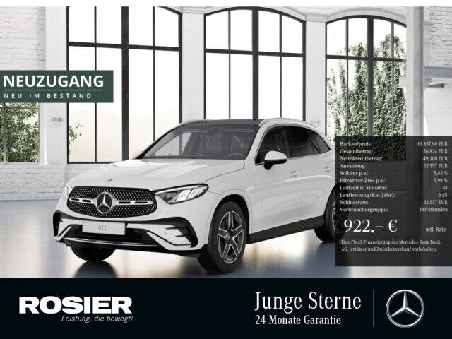 Weiss / polarweiß Gebraucht 2023 Mercedes GLC300 Advanced SUV | 61.857 € (Etwas zu teuer) - Bild 1/4