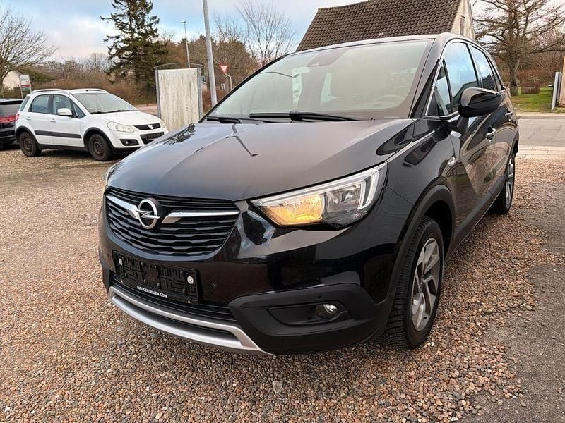 Gebraucht Opel Crossland 110 PS (80 kW) 2018 Schwarz SUV