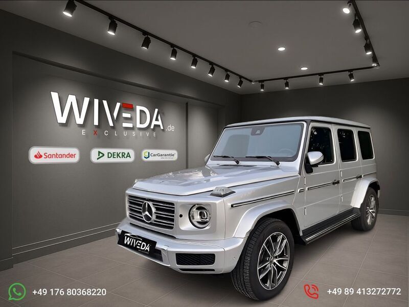 Silber Gebraucht 2024 Mercedes G400 AMG line SUV | 159.999 € (Teuer) - Bild 1/4