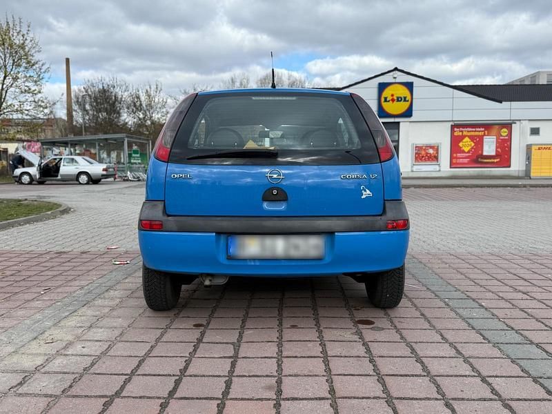 Gebraucht Opel Corsa 75 PS (55 kW) 2002 Blau Kleinwagen