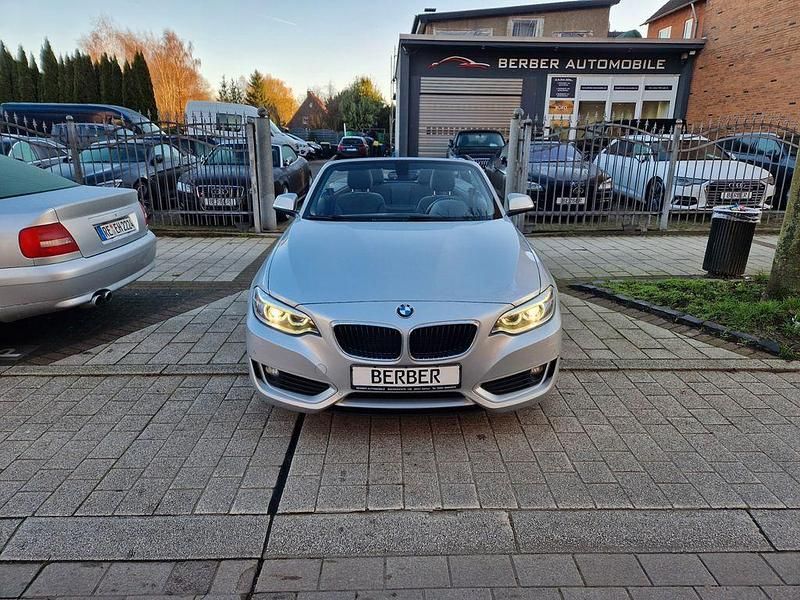 Gebraucht BMW 218 Advantage 136 PS (100 kW) 2016 Silber Cabrio