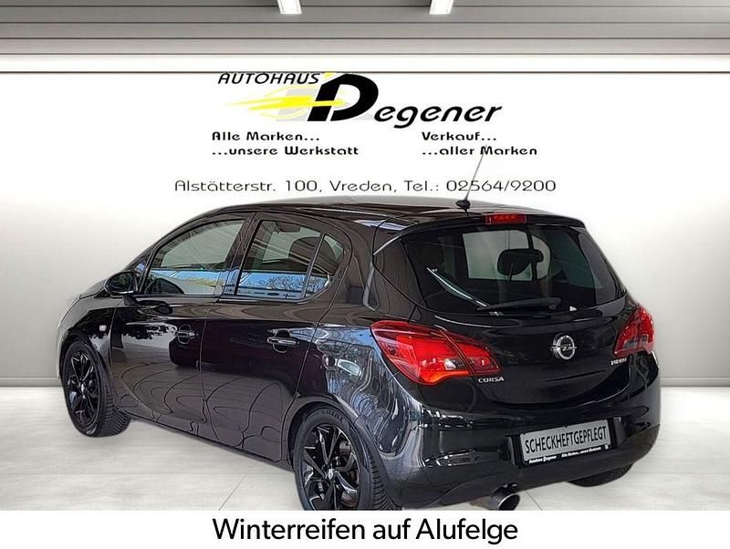 Gebraucht Opel Corsa 101 PS (74 kW) 2016 Schwarz Kleinwagen