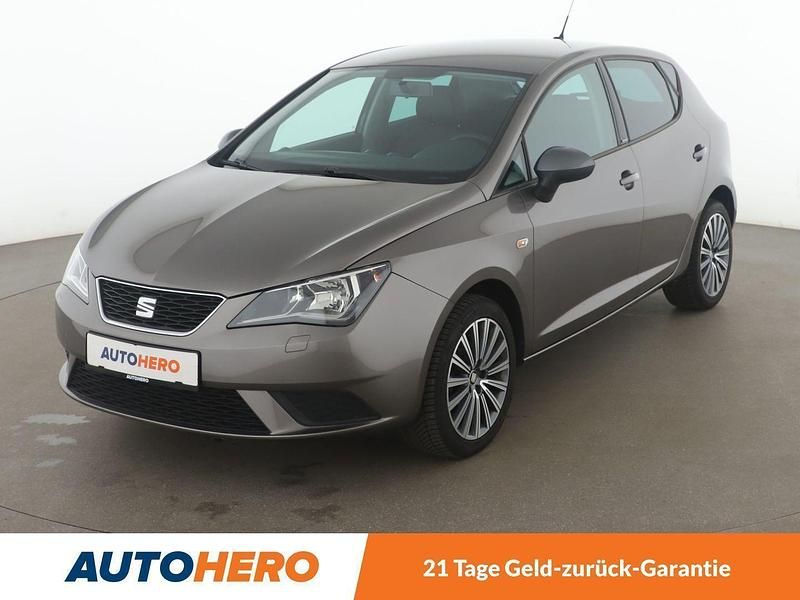 Grau Gebraucht 2015 Seat Ibiza CONNECT Limousine | 8.970 € (Teuer) - Bild 1/3